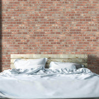 Rød murstein - W7 Møbelfolie Foliebutikken