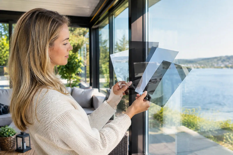 Hvordan velge vindusfolie til veranda?