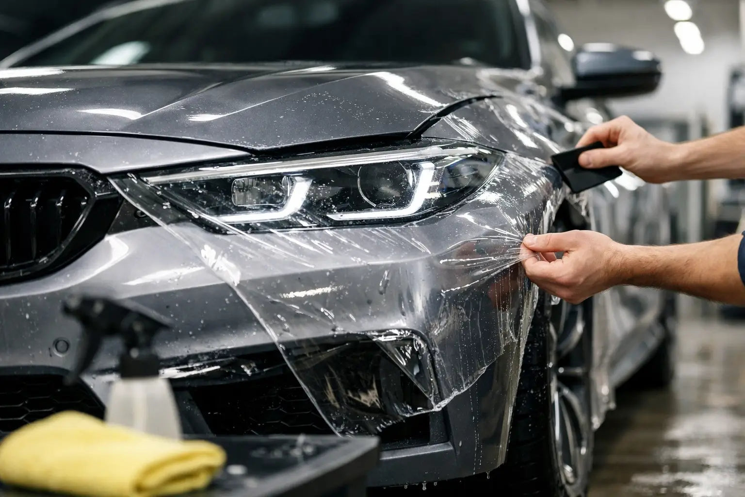 Hva koster PPF på fronten av bilen i 2026?