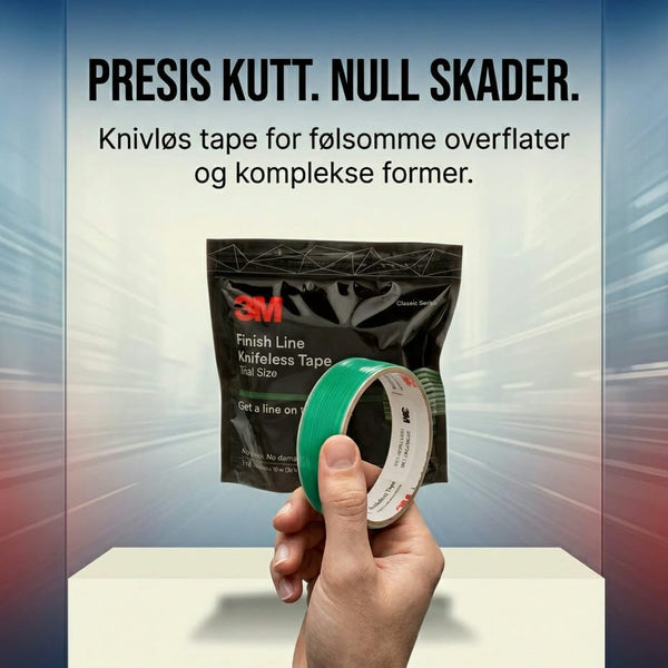 Foliebutikken Monteringsverktøy 3M Knifeless Tape - Finish Line 3,5 mm