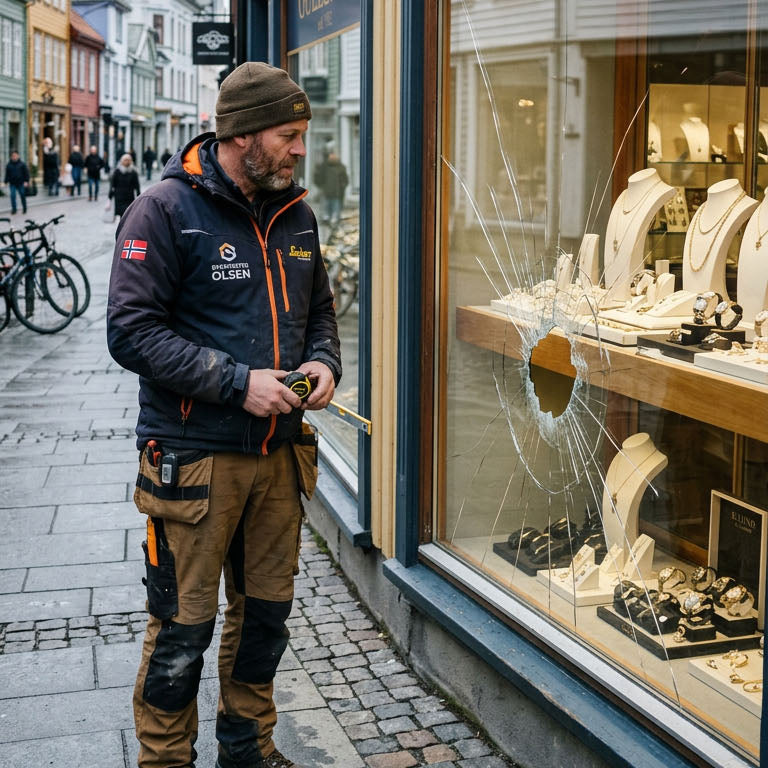 Maxam Nødglass på rull 