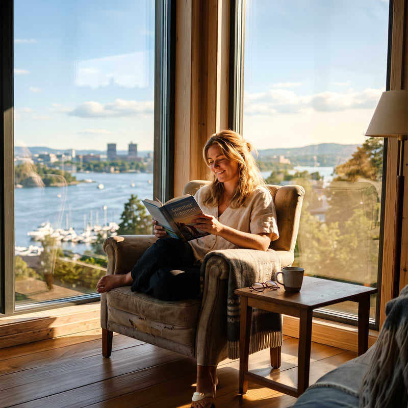 Solskjerming med solfilm fra Foliebutikken 