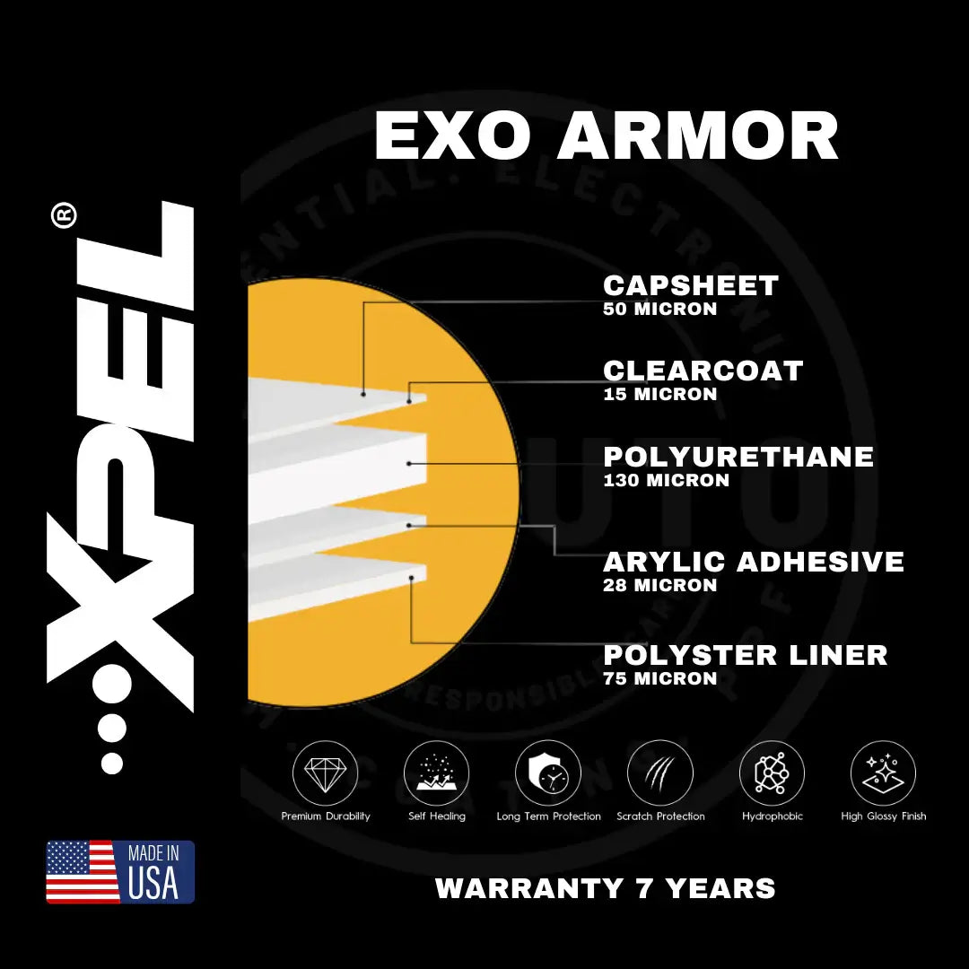 Foliebutikken AS Lakkbeskyttelse XPEL EXO Armor 152 cm 15m