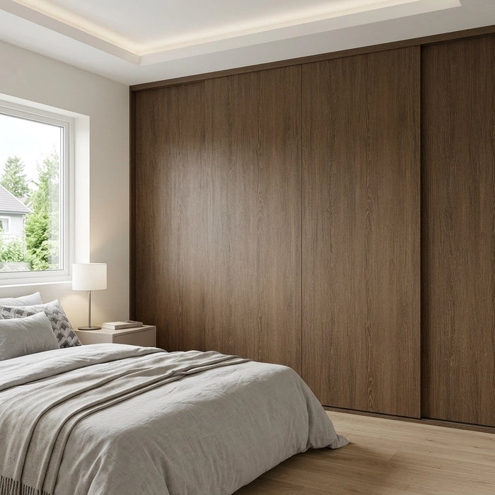 Brun Strukturert Eik - F5 - CS