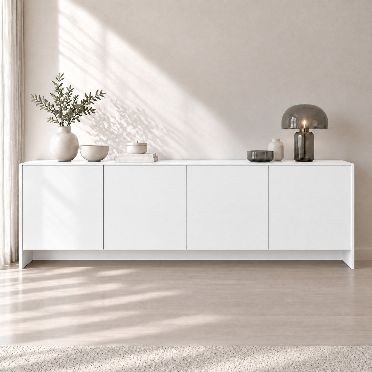 Hvit Silke - NE84 - CS
