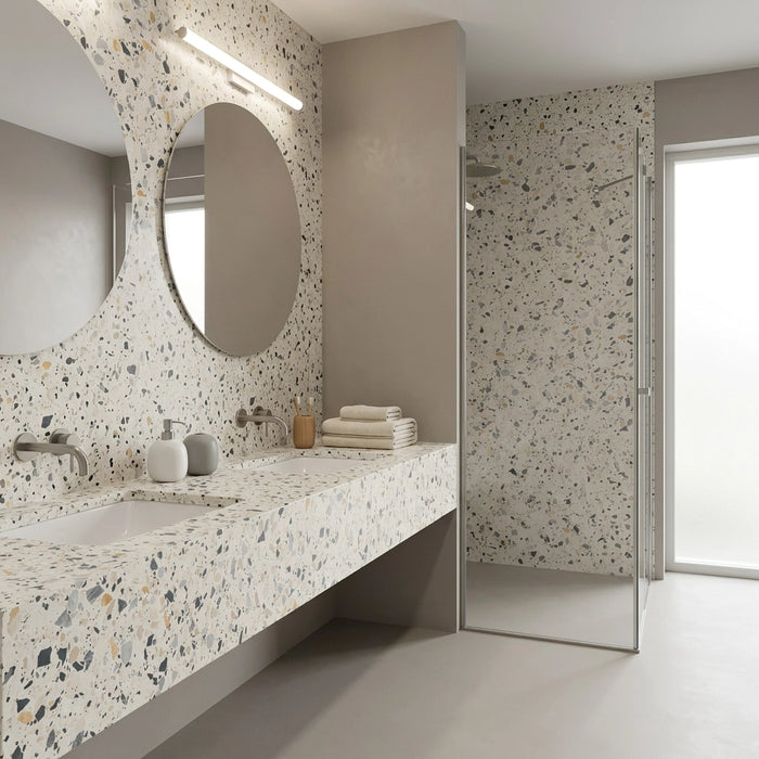 Terrazzo Blandet Blå - NH10
