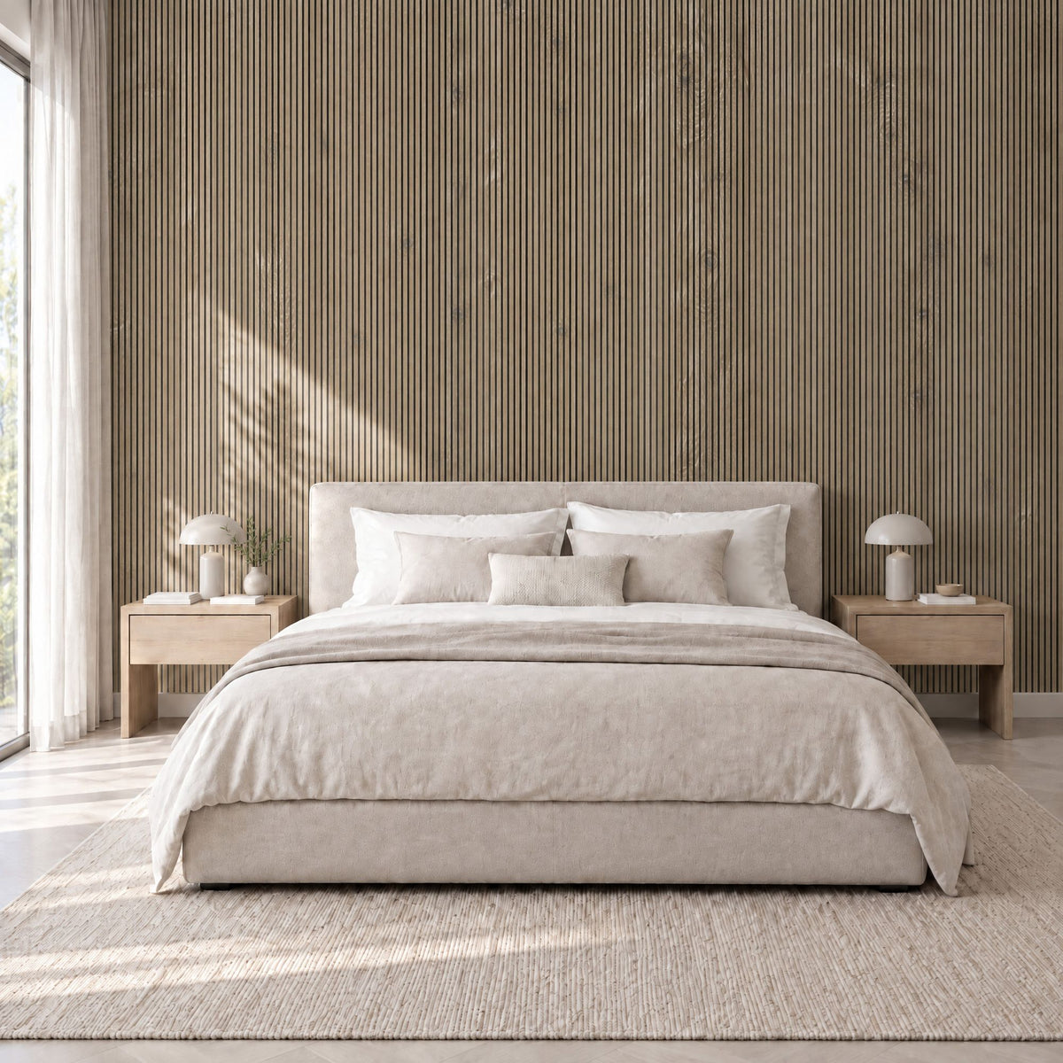 Prestige Smalt Gråbrunt Panel NL31