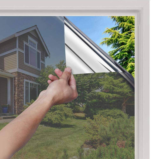 Solar Silver 20 - Statisk Innvendig Solskjerming Foliebutikken 