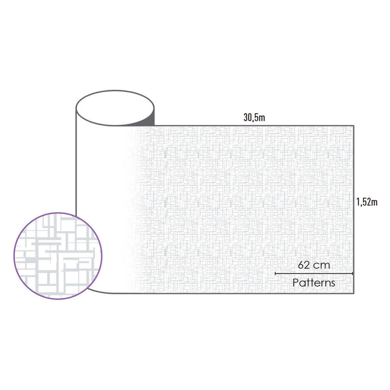 Foliebutikken Designfilm Decorum  152 cm x 5 m