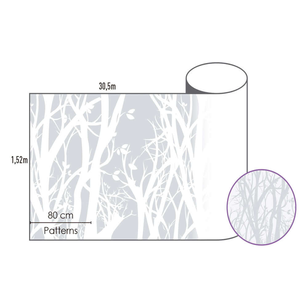 Foliebutikken Designfilm Floral 152 cm x 5 m