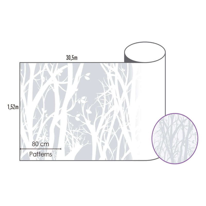 Foliebutikken Designfilm Floral 152 cm x 5 m