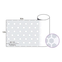 Foliebutikken Designfilm Hive 152 cm x 5 m