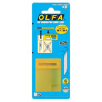 Olfa - KB- Ekstrablader til AK4 (25 stk) Monteringsverktøy Foliebutikken 