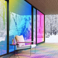 Foliebutikken Farget film Klar Aurora Vinter 135 cm x 5 m