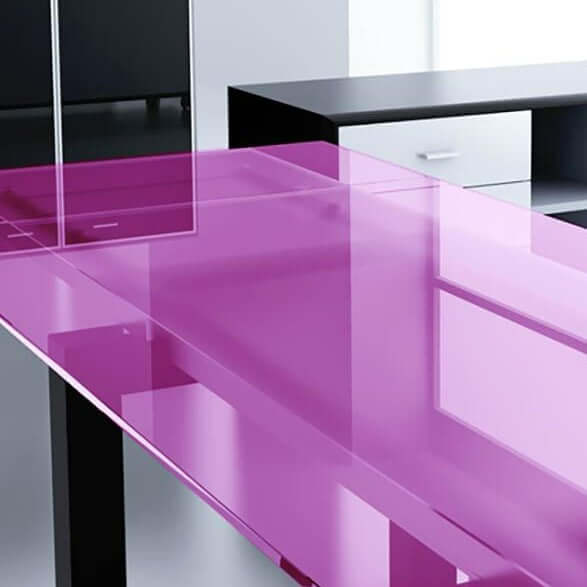 Foliebutikken Farget film Klar Rosa 152 cm x 5 m