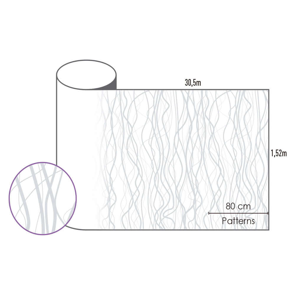 Foliebutikken Designfilm Liana 152 cm x 5 m