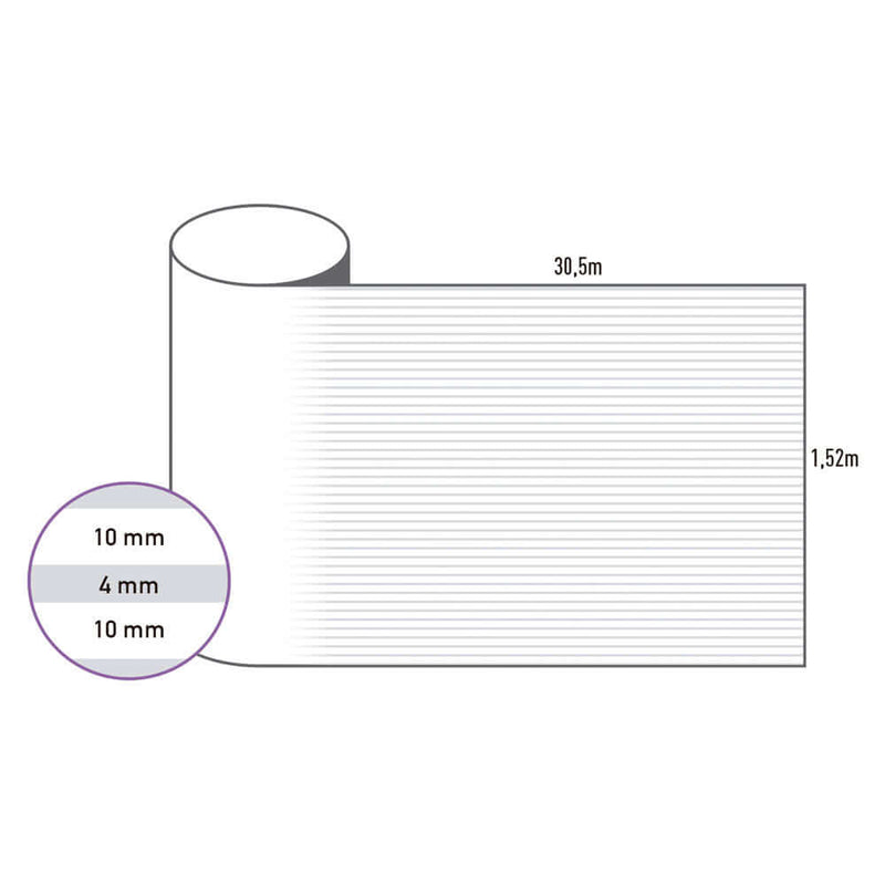 Foliebutikken Designfilm Linea10  152 cm x 5 m