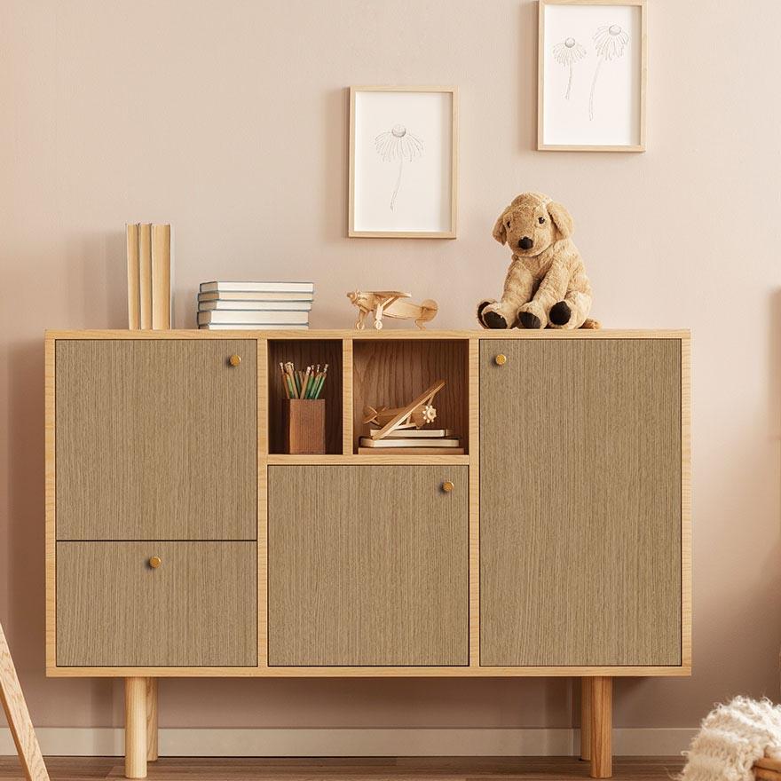 Foliebutikken Møbelfolie Lys argantre - B6 - CS