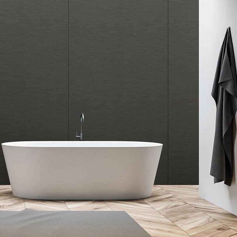 Foliebutikken Møbelfolie Mika Mørkt pinstripe mønster - NE73 - CS