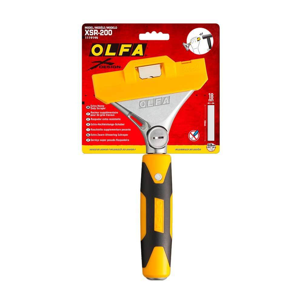 Foliebutikken Monteringsverktøy Olfa Heavy Duty Skrape 100mm - XSR 200
