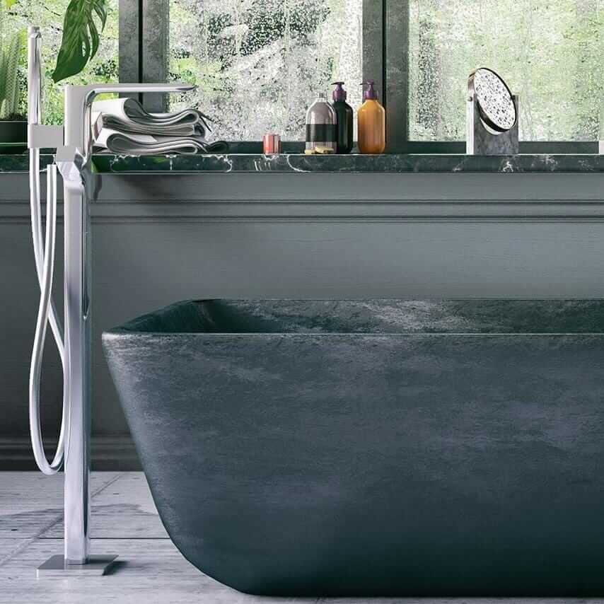 Foliebutikken Møbelfolie RESTVARE: Blå Ebony - AB05 - CS - 6 meter  50%