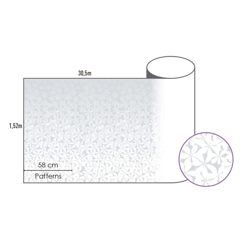 Foliebutikken Designfilm Floris 152 cm x 5 m