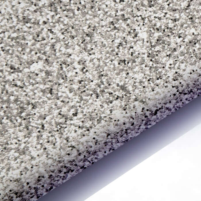 Foliebutikken Interiørfolie SGN Interiørfolie - Sølv Glitter RE7 - 10 meter RESTVARE