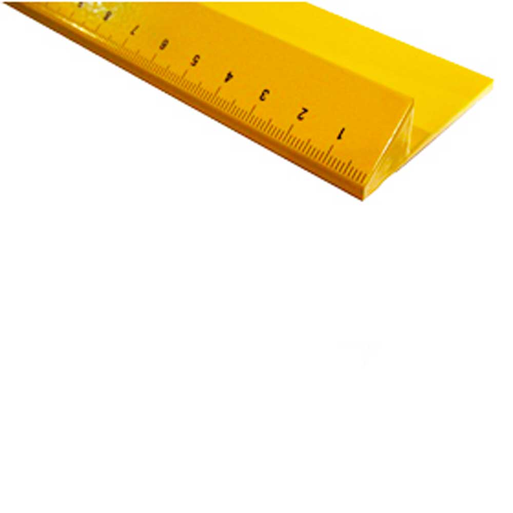 Olfa SR Aluminiumslinjal Monteringsverktøy Foliebutikken 50 cm 