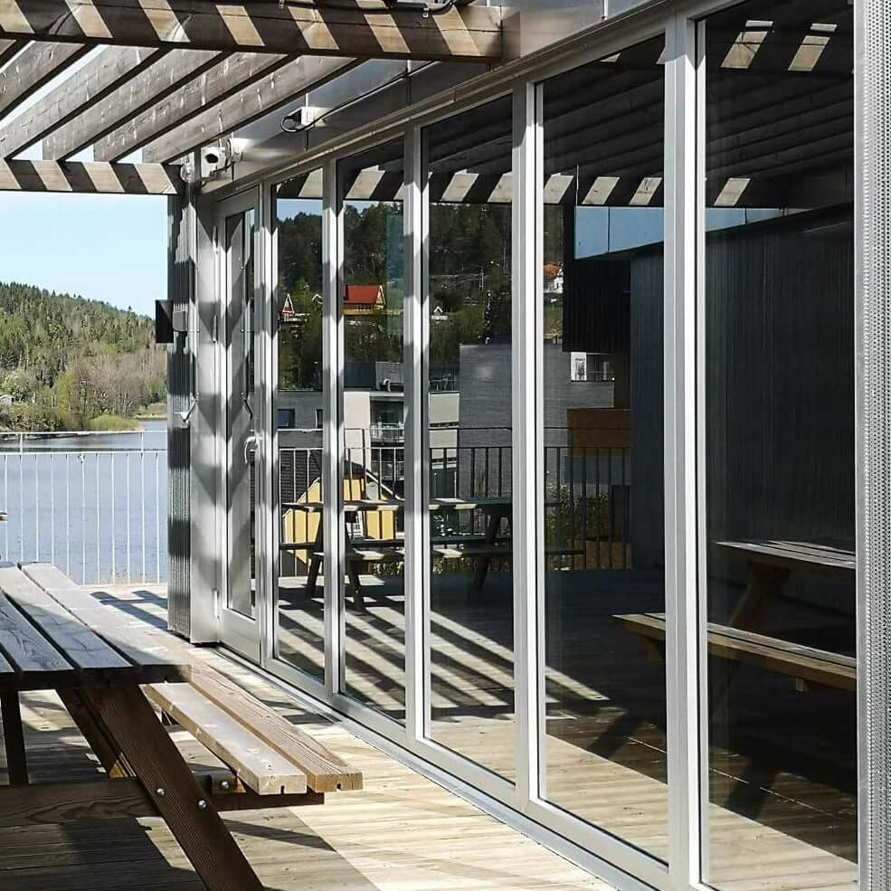 Foliebutikken Solskjerming Stainless Steel 20 - Utvendig