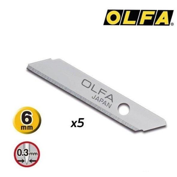 Olfa - TSB-1 Ekstrablad (TS-1 5-pack) Monteringsverktøy Foliebutikken 